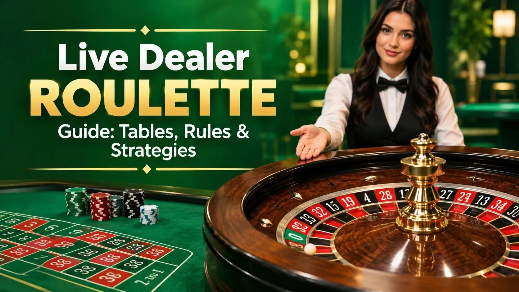 Live Dealer Roulette Guide: Tables, Rules & Strategies
