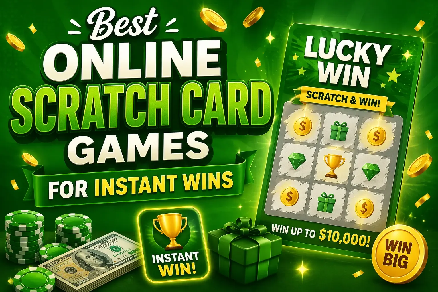 Best Online Scratch Card Games For Instant Win